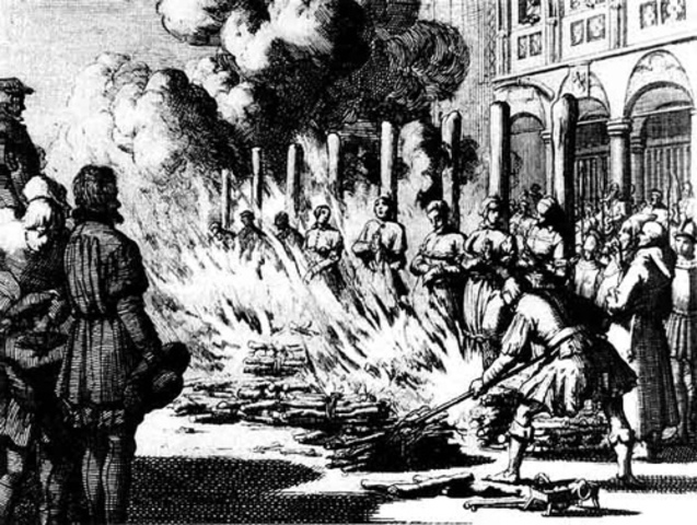 Witch trials took place in Salem