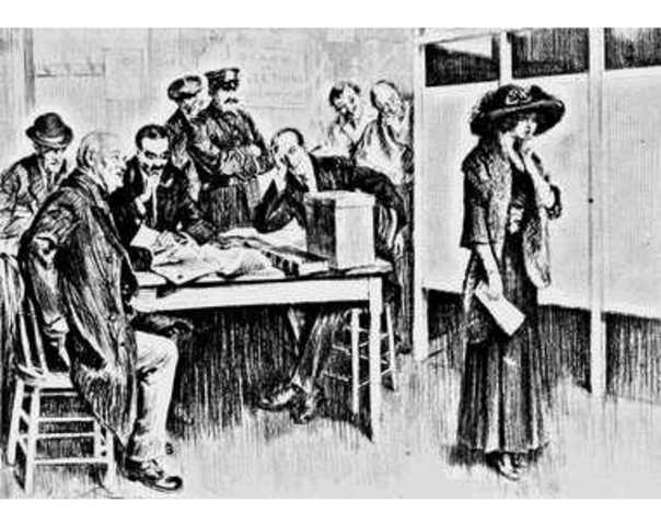 Women Vote in Elections