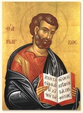 Mark's gospel is written
