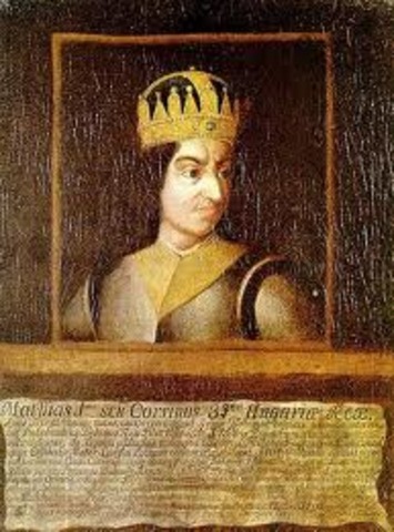 Imprisoned by King Matthias