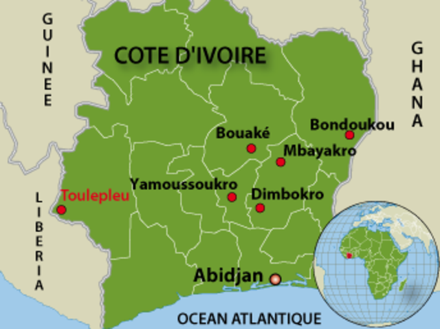 Bridge Construction in Toulepleu