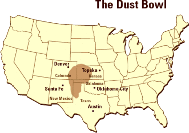 Dust Bowl begins