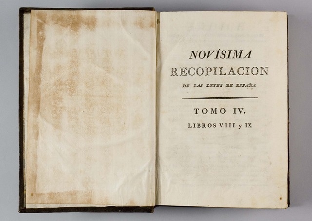 Novísima Recopilación de las Leyes de España