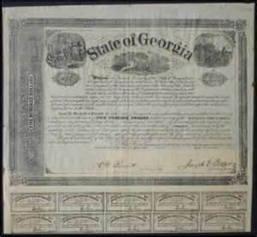 Georgia reamitted to the Union