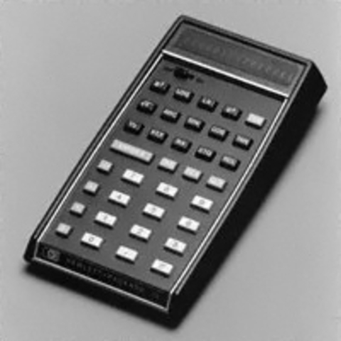 Hewlett-Packard introduces the HP-35