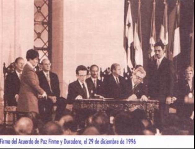 Acuerdo de Paz Firme y duradera