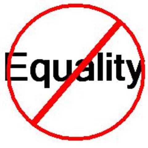 Where did all the Equality go?