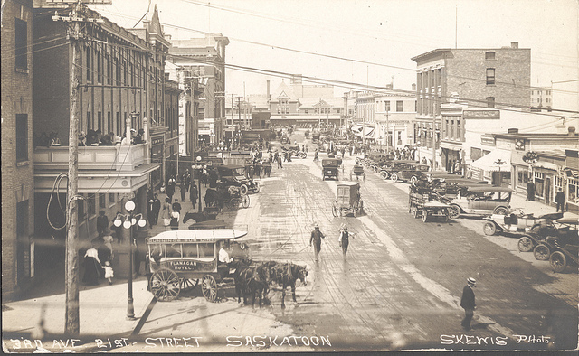 Polly meets Jack in Saskatoon