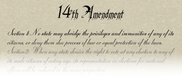 14th Amendment Ratified