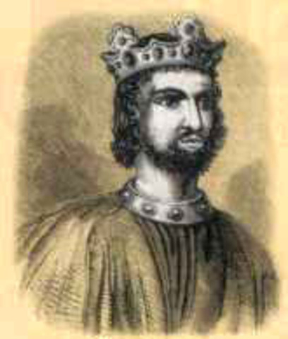 Danish King Canute Conqueres England