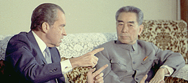 Nixon visits china