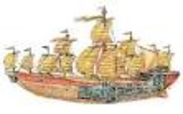 Zheng He Made His First Voyage