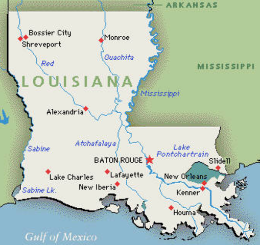 Discovery of Louisiana
