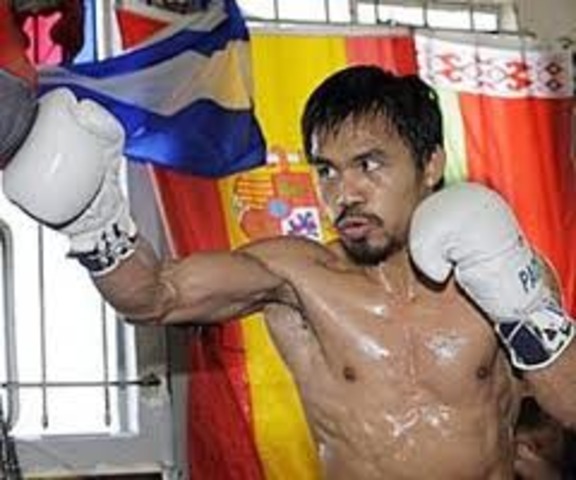 Manny Pacquiao Beats De La Hoya