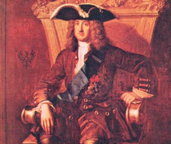 Fredrick the first is crowned king