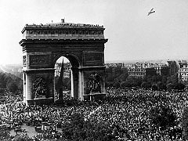 Paris is freed from German occupation