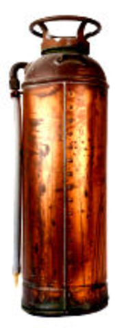 Invention of the modern Fire Extingusher