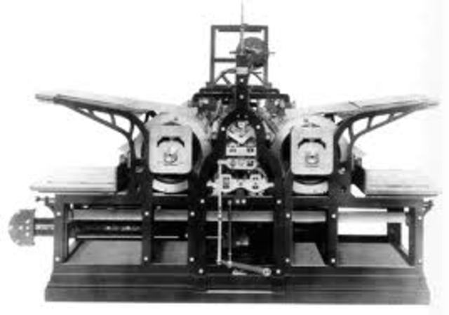 Steam-Powered Printing Press