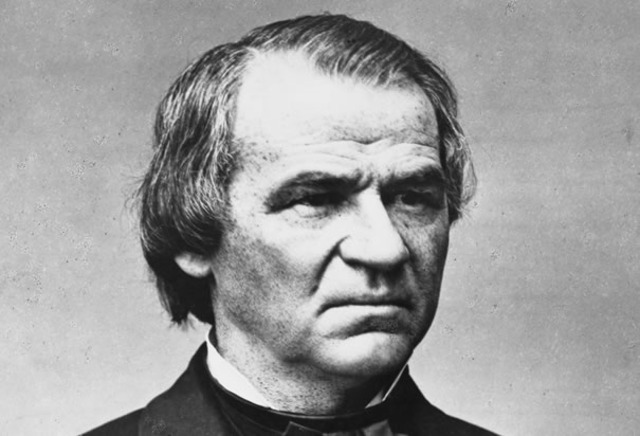 Andrew Johnson dies