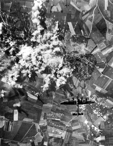 January: No. 6 (R.C.A.F.) Group of Bomber Command organized. it Included nearly 300 four-engined Halifax or Lancaster heavy bombers.