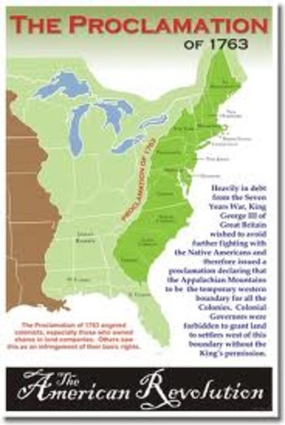 The Proclamation Line of 1763