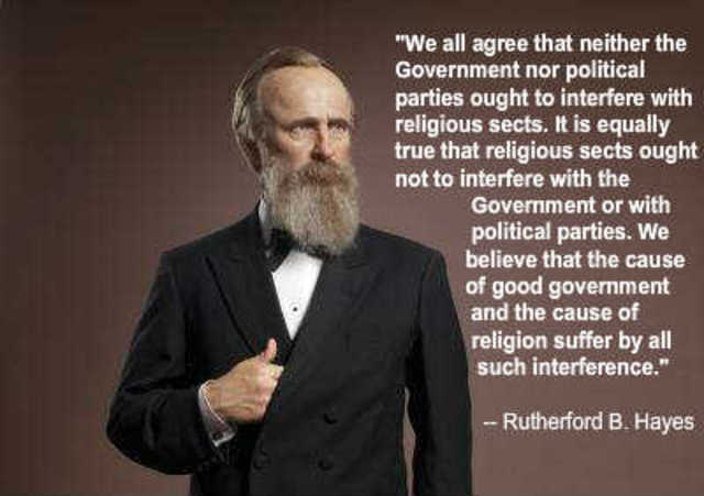 Election of Rutheford b.Hayes