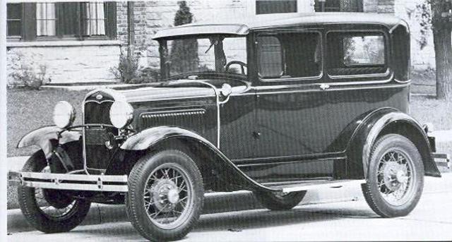 model T production stops, Model A production begins