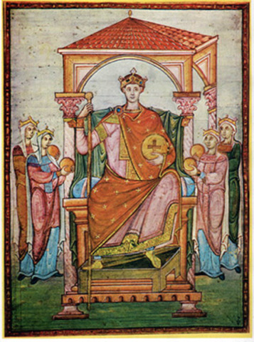 Otto the Great is crowned king