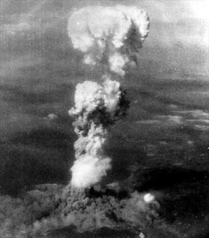 United States Droppes First Atomic Bomb