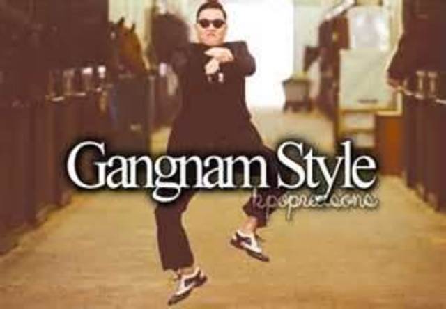 Gangnam Style hits a new record!