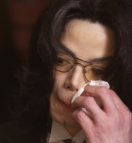 Michael Jackson went to his triall