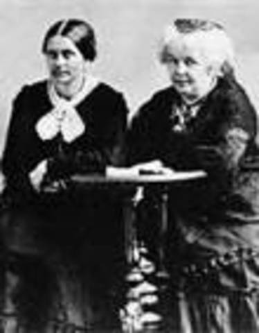 Anthony meets Elizabeth Cady Stanton