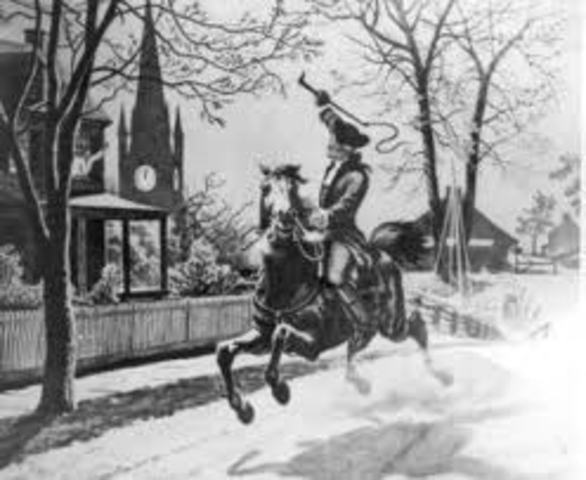 The Midnight Ride of Paul Revere