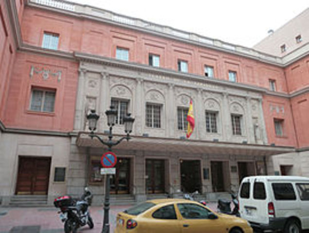 Inauguración del Teatro de la Zarzuela
