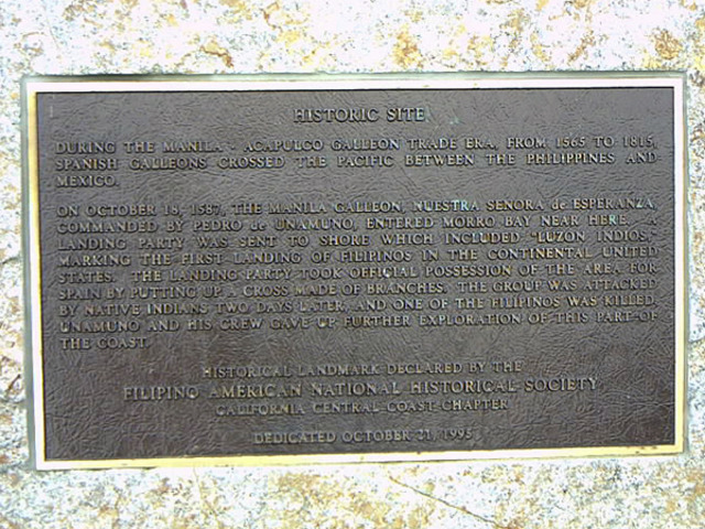 First Filipinos Arrived at Morro Bay