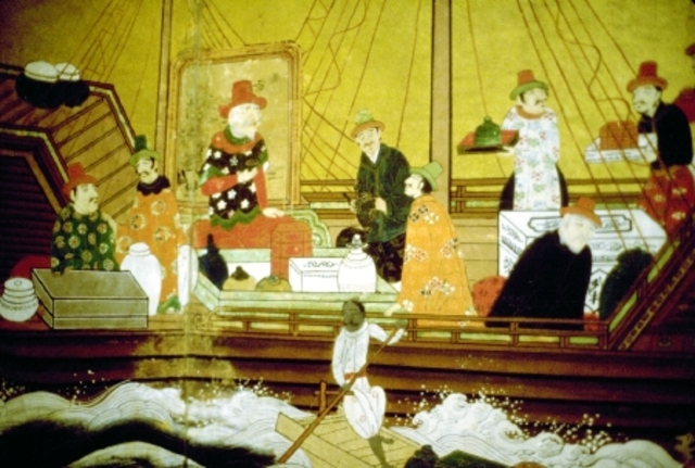 Kyūshūle saabusid portugallased