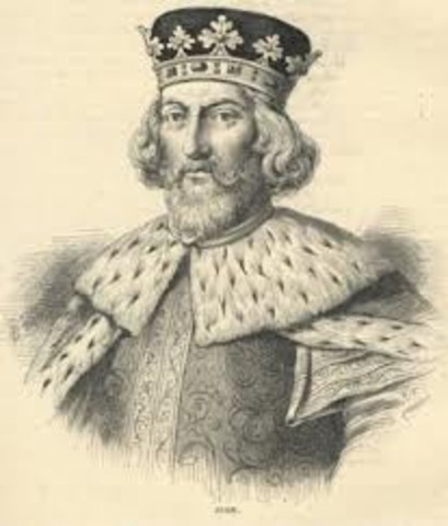 Henry II declares himself lord of Ireland beginning cetnuries of English-Irish conflict.