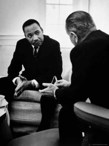 Dr. King met with Dwight D. Eisenhower