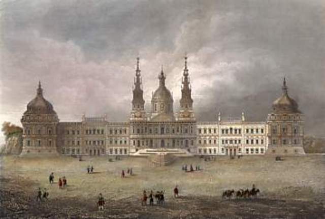 construção do Palácio Nacional de Mafra