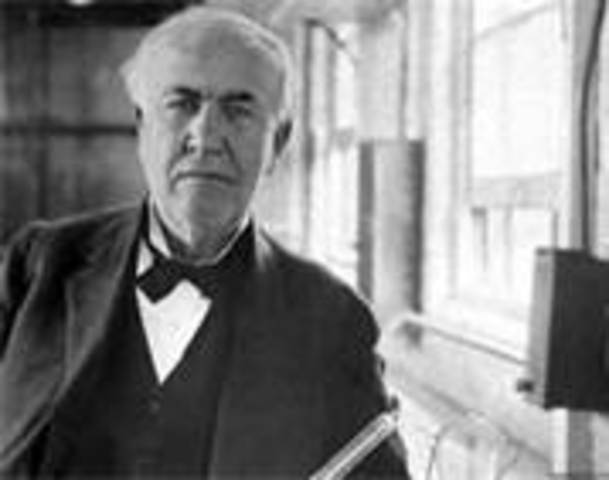 Thomas Edison invents lightbulb