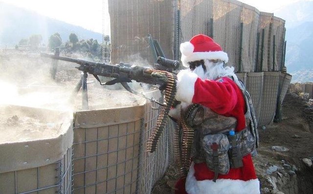 Grandfather Frost kills the French Army singlehandedly