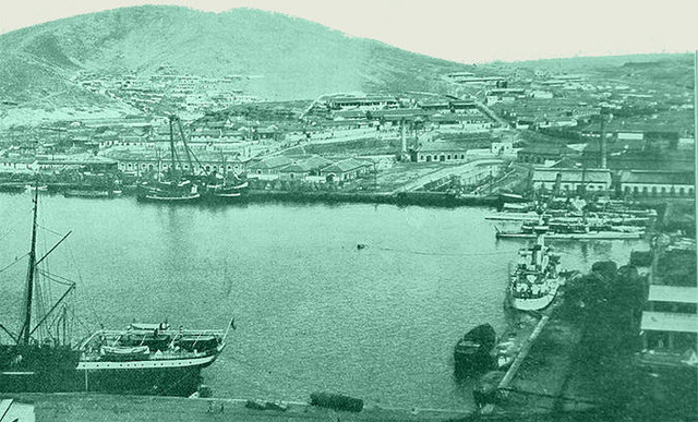 Нападение японского флота на русскую эскадру на внешнем рейде Порт-Артура