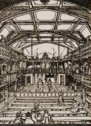 Shakespeare leases an indoor theater