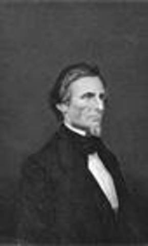 Jefferson Davis elected