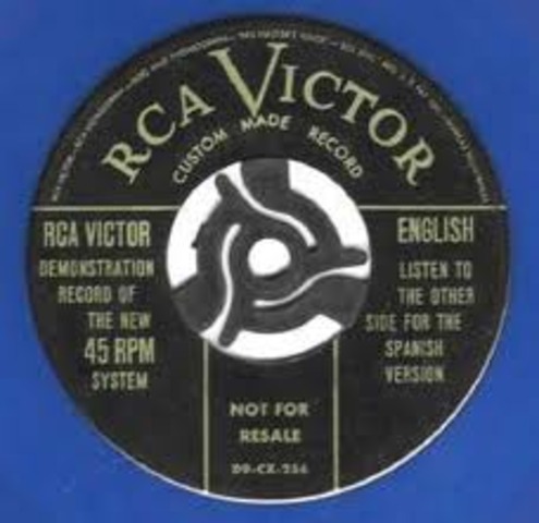 45 rpm introduced