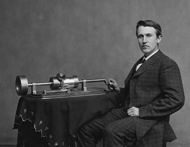 Thomas Edison, First Recording ever