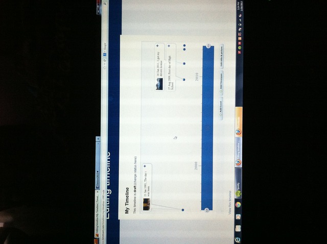 The day I made this timeline