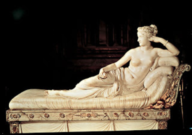escultura de Paulina Bonaparte.