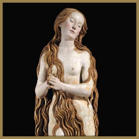 escultura alemana de maria magdalena