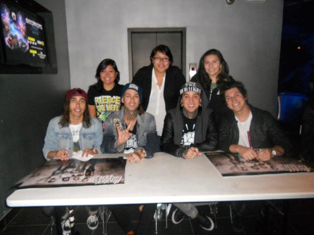 Fue a ber mi favorito Band en vivo